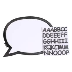 Scratch Tracks Fydelity Word Bubble Caption Case Bag -Cheap Halloween Store word bubble big fydelity caption case bag 2